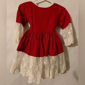 Well Dressed Wolf Red Party Dress | 18 months